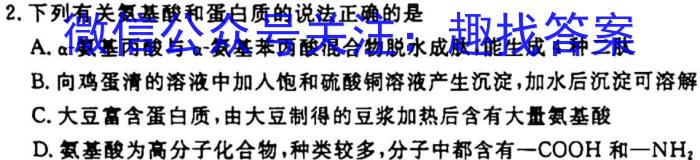 2023年安徽省教育教学联盟大联考·中考密卷（一）化学