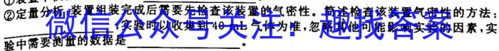 2022-023学年安徽省九年级下学期阶段性质量检测（六）化学