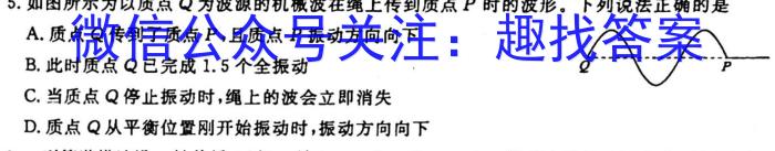 大同一中南校2022-2023年第二学期阶段性综合素养评价（二）.物理