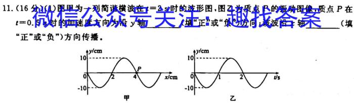 2023届高三张家界一模物理`