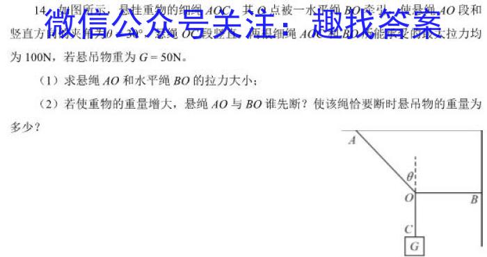 2023年陕西省初中学业水平考试全真模拟试题A版f物理