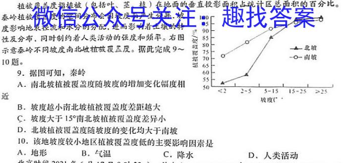 腾·云联盟2023学年九年级调研检测政治~