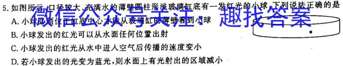 安徽省2023年九年级第一次教学质量检测(23-CZ140c)物理`