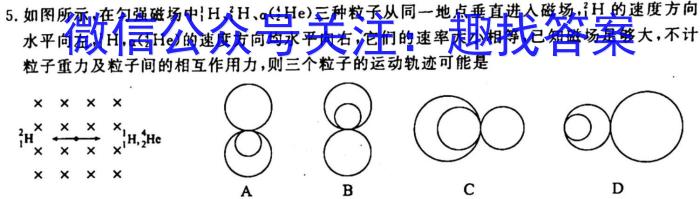 名师卷2023届普通高等学校招生全国统一考试仿真模拟卷(三)3.物理