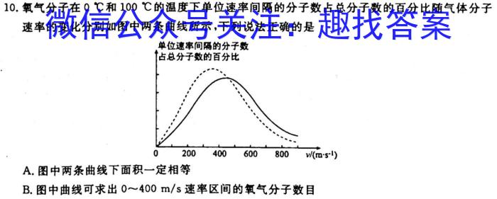 “天一大联考·安徽卓越县中联盟” 2024-2023学年(下)高二年级阶段性测试(期中)q物理
