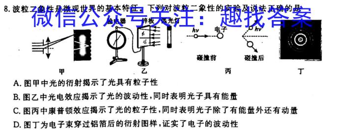 衡中文化2023年衡水新坐标·信息卷(二).物理
