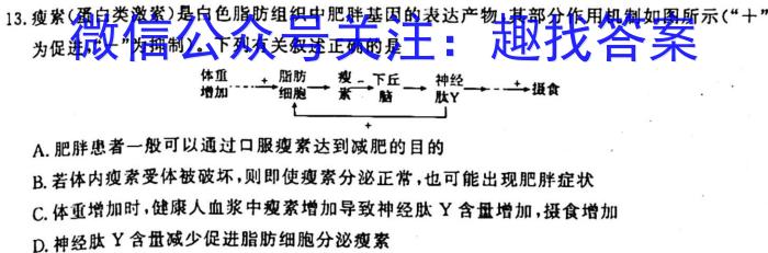 山东省烟台市龙口市2022-2023学年高二下学期3月月考生物