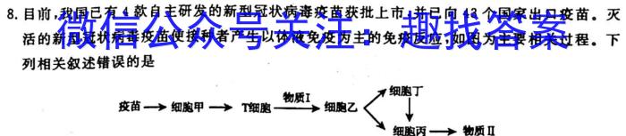 山西省2023年中考总复习预测模拟卷(二)生物