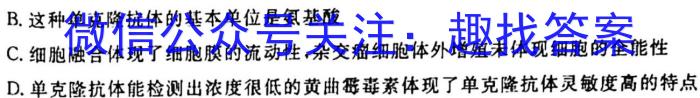 2023年普通高等学校招生全国统一考试仿真冲刺卷XKB(一)(二)(三)(四生物