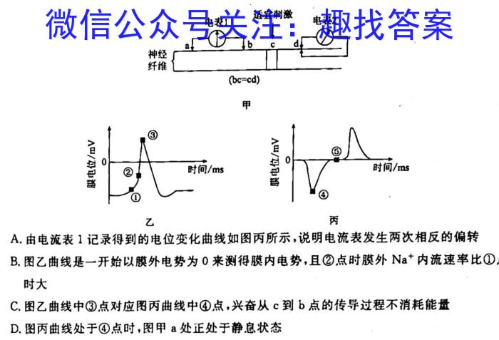 2023年普通高等学校招生全国统一考试·调研模拟卷XK-QG(六)生物