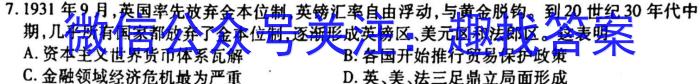 山东省聊城市2024届高二第一学期期末教学质量抽测历史