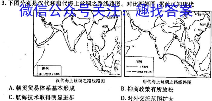 智慧上进2022-2023学年高三年级二轮复习阶段性检测政治~