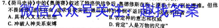 佩佩教育·2023年普通高校统一招生考试 湖南四大名校名师团队模拟冲刺卷(2)政治s