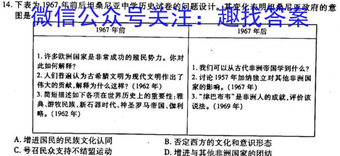 2023年河北省新高考模拟卷（二）政治s