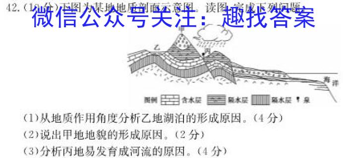 2022-2023学年山西省双减学情调研检测卷（一）政治1