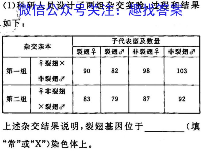 四川省成都七中高2023届高三二诊模拟考试生物