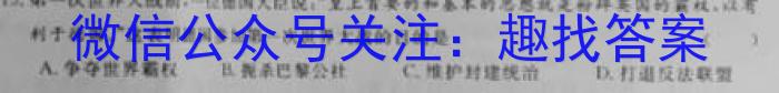 湖南新高考教学教研联盟（长郡十八校联盟）2023届高三年级联考联评历史