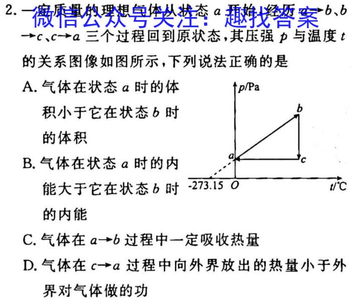 2025届山西思而行高一年级4月期中考试f物理