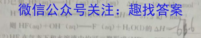 名校之约•安徽省2023年中考导向八年级学业水平测试（六）化学