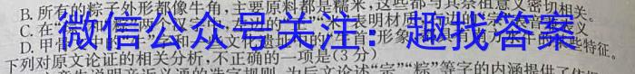 湖南省108所学校联考2022-2023学年高一下学期期中考试语文