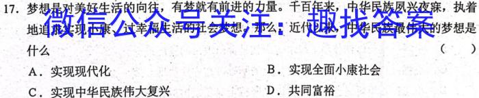 云南省巧家县2023年春季学期九年级第一次模拟监测卷地理.