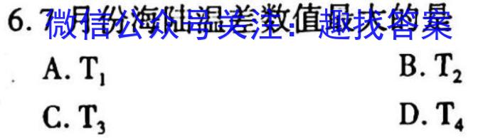 2023届九师联盟高三年级3月质量检测（XG）q地理