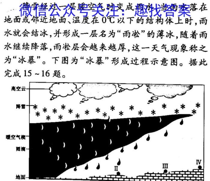 炎德英才名校联考联合体2023年春季高二第一次联考(3月)政治1