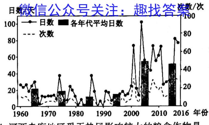 宁波十校2023届高三3月联考地理.