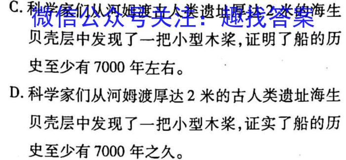 青桐鸣高考冲刺2023年普通高等学校招生全国统一考试冲刺卷(二)语文