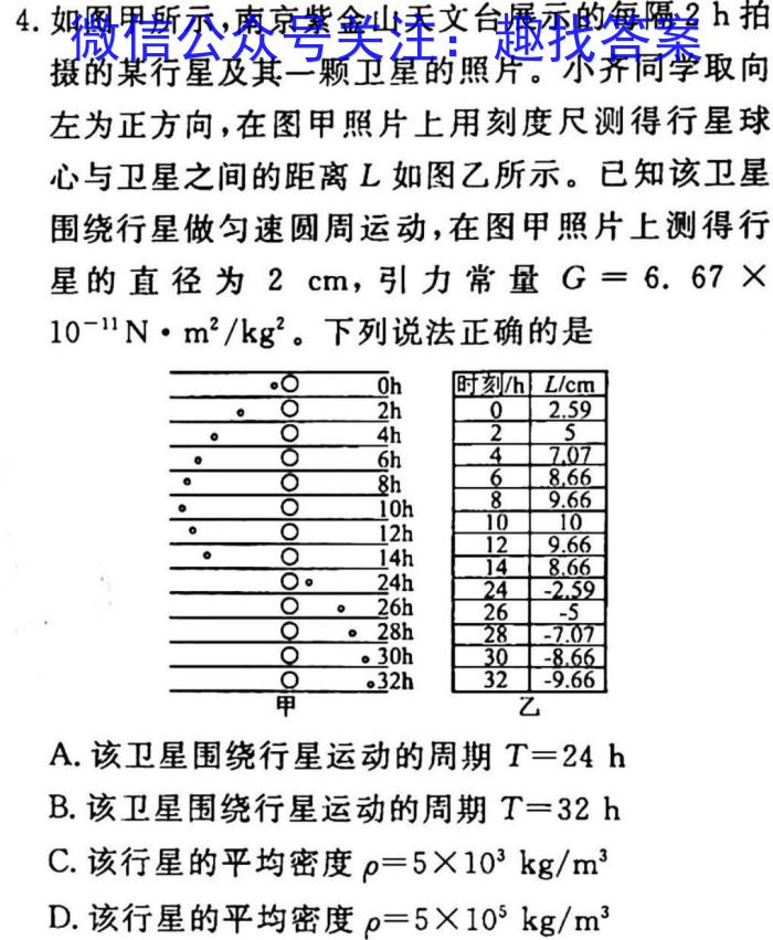 安徽省2022-2023学年七年级下学期教学质量调研一1.物理