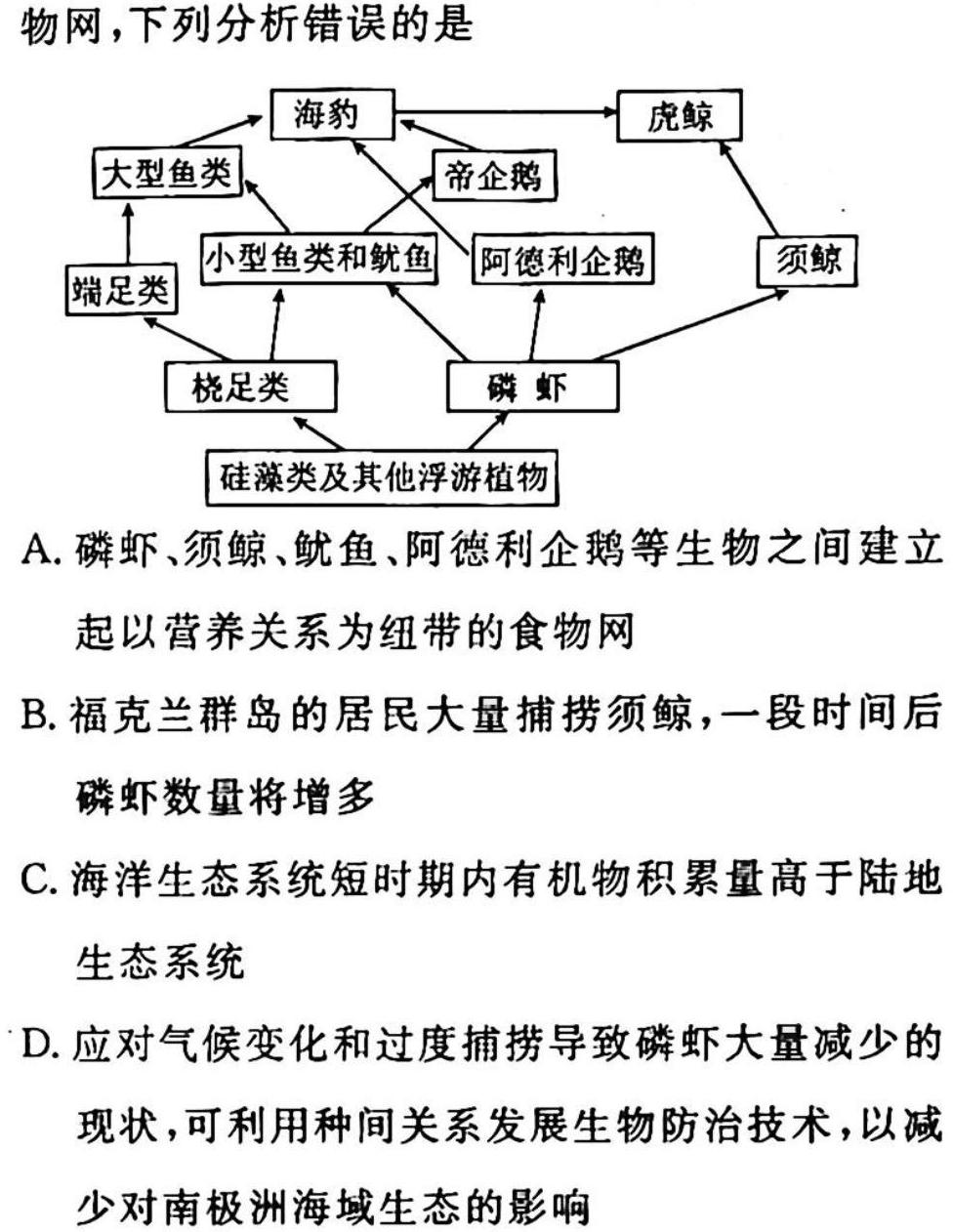 ［周口二模］2023届周口市高三年级第二次模拟考试生物