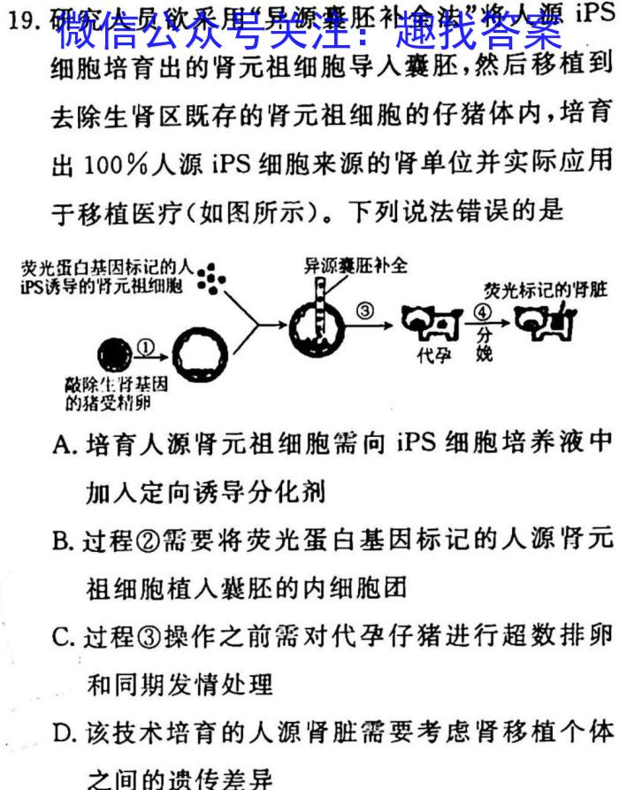 河南省2022-2023学年八年级下学期阶段性评价卷生物