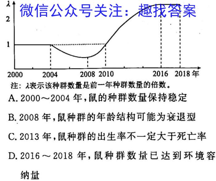 2025届湖南高二年级3月联考生物