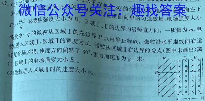 金考卷2023年普通高等学校招生全国统一考试 全国卷 猜题卷(八)8.物理