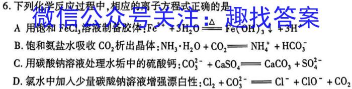 天一大联考 2022-2023学年海南省高考全真模拟卷(七)化学