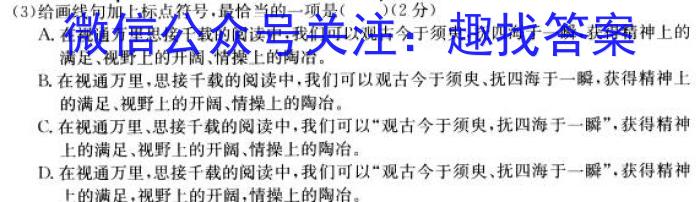 2023年辽宁大联考高三年级4月联考（478C·LN）语文