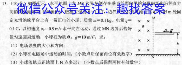 江西省2023年九年级模拟四物理`