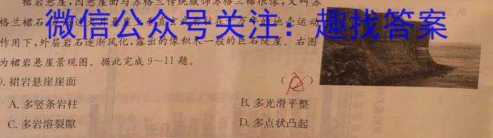【陕西】2023年商洛市第一次高考模拟检测试卷（23-347C）q地理