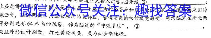 弥勒四中2022-2023学年下学期高二年级3月月考(3328B)语文