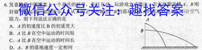 安徽第一卷·2023年安徽中考信息交流试卷（五）物理`