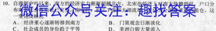 [晋城二模]晋城市2023年高三第二次模拟考试(X)历史