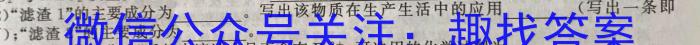 【陕西】2023年商洛市第一次高考模拟检测试卷（23-347C）化学