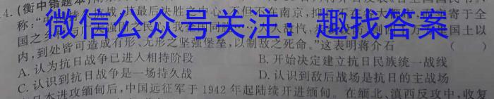 2023年河北省新高考模拟卷（四）政治s