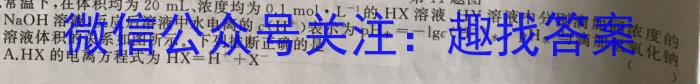 2023届黑龙江省高三模拟试卷3月联考(23-322C)化学