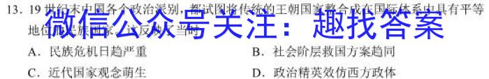 非凡吉创•2023届TOP20创新联盟大联考高三3月联考政治~