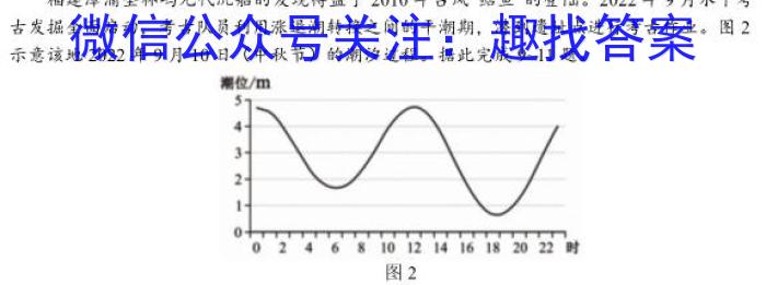 2023年3月广西高三模拟考试(23-281C)s地理