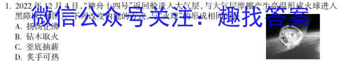 2023届九师联盟高三年级3月联考（新教材老高考）物理`