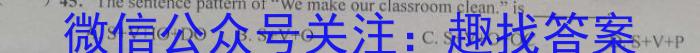 山西省2023年度初中学业水平考试模拟（摸底卷）英语