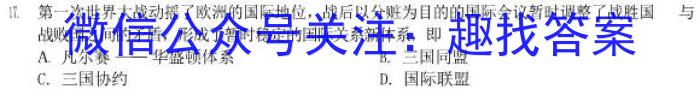 2025届湖南高一年级3月联考历史