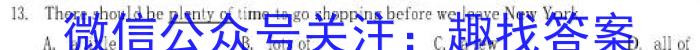 2023年河南省新乡市高三年级3月联考英语